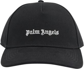 Palm Angels Baseballpet - Heren - Petten - Zwart - ONE Size - Accessoires