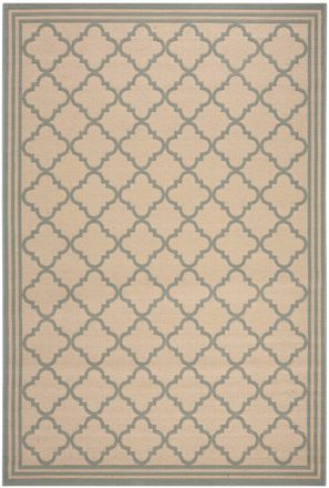 Safavieh Alfombra azul/beige 160 x 229 cm