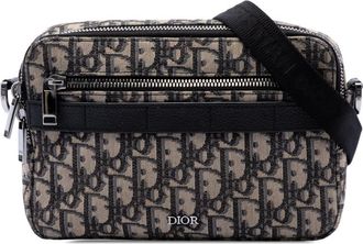 Dior Pre-owned Dior Oblique Canvas Safari Crossbody Unisex 32ZRWQHNTK8CK3O2