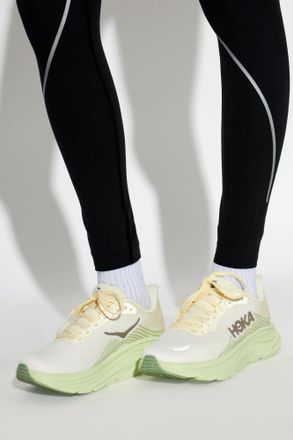 Hoka One One Clifton 11 Sneakers, Womens, Cream