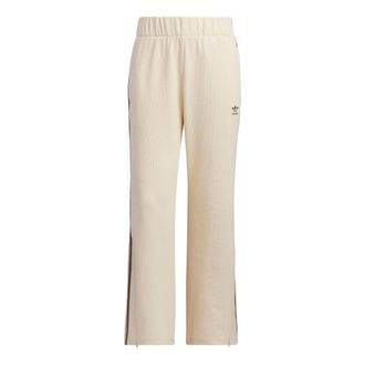 adidas (WMNS) adidas Flared Tracksuit Bottoms Beige IP3001