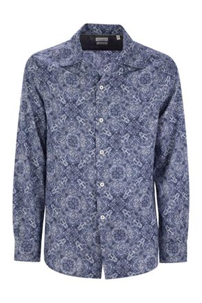 Brunello Cucinelli Klassiek Eenvoudig Passend Katoenen Shirt