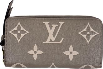 Louis Vuitton Cream Tourterelle Monogram Long Wallet (Bi-Fold) (Pre-Owned)