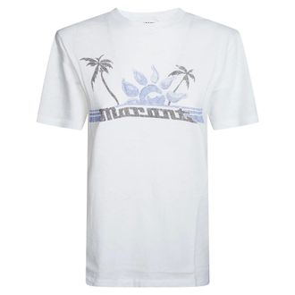 Isabel Marant Zewel Tee Shirt - female - Marant &eacute;toile - T-Shirts - White - L - Tops