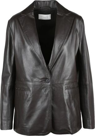 Antonelli Dames, Jassen, Bruin, Maat: XS Leer