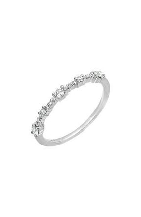 Bony Levy Liora Diamond Stacking Ring in 18K White Gold at Nordstrom Rack, Size 6.5