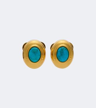 D&eacute;hanche D&eacute;hanche Embellished stud earrings