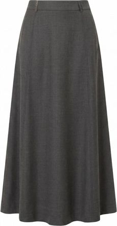 PESERICO Midi Skirts - Dames - Midirokken - Grijs - S - Rokken