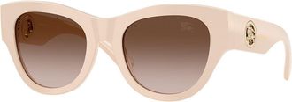 Burberry BE4491F Asian Fit 422313 Womens Sunglasses Pink Size 52