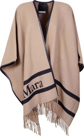 Max Mara Jassen, Dames, Bruin, ONE Size, Capes