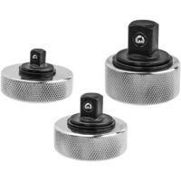 OEM Juego De 3 Mini Llaves De Carraca Reversibles De Acero, Vaso De Carraca De Dedo, Mango De Carraca Reversible De 1/4, 3/8 Y 1/2 Pulgada, Cuerpo De V&aacute;lv