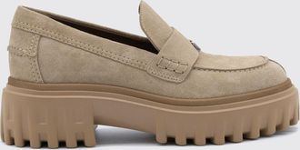 Hogan Mocassino Penny H700 in pelle scamosciata con logo H metallico