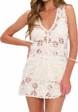 Show me your Mumu Heatwave Vest Top In Salt Air Crochet