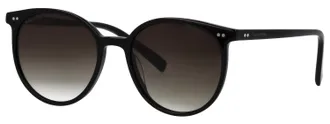Marc O'Polo Sonnenbrille MARC OPOLO Modell 506164, Damen, schwarz, leicht gl&auml;nzend, Sonnenbrillen Sonnenbrille, Form Panto, Logoschriftzug auf B&uuml;gel, Kunststofffa