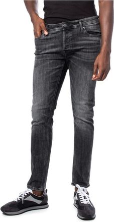 Jack & Jones Jack & Jones, Slim-fit Jeans, male, Black, Size: W29 L30 Slim Fit Jeans