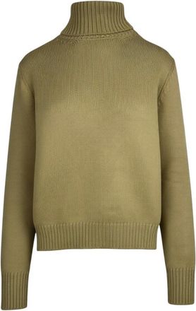 Gran Sasso Jersey de cuello alto - Knitwear - Mujer - Beige - XS