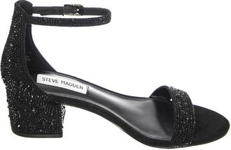 Steve Madden High Heel Sandalen - Dames - Sandalen met hakken - Zwart - 37 EU - Schoenen
