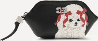 Ganni Bou Coin Purse with poodle Female UNI