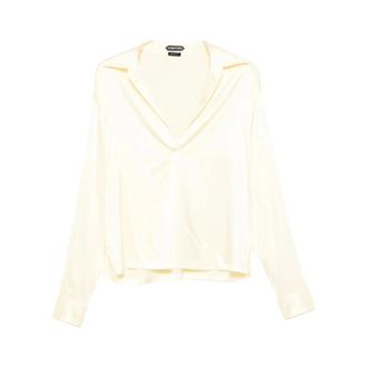 Tom Ford Donna, Camicette, Beige, XS, new