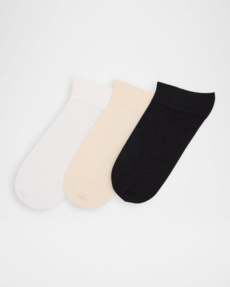 Commando Breathable Microfiber Ankle Socks