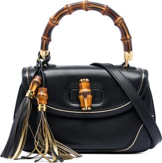 Gucci Pre-owned Gucci Medium Calfskin New Bamboo Top Handle Bag Ladies B04FUJ6GHN2RXYYY