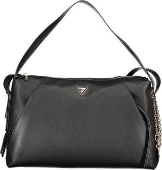 Guess Black Polyurethane Womens Womens Bag