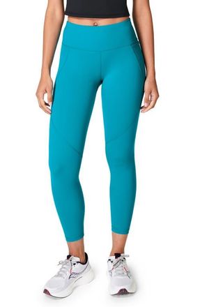 Sweaty Betty Power Workout Pocket Leggings in Future Blue at Nordstrom, Size Large