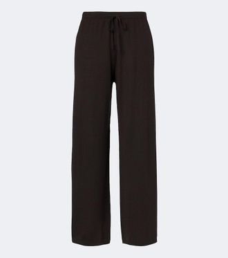 Leset Pantalones anchos James de lana