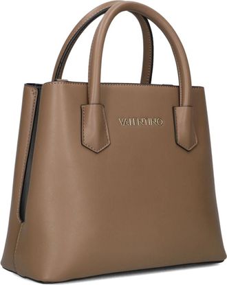Valentino Tassen, Dames, Beige, ONE Size, Wol, Elegante Taupe Handtas Faith RE