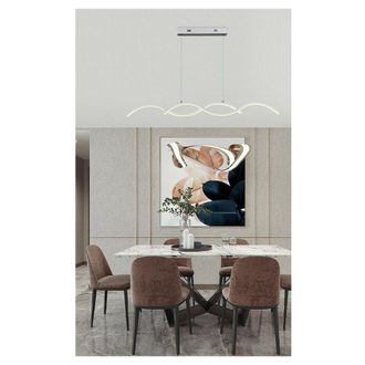 Trade Shop Trade Shop Traesio - Trade Shop - Lampadario Led Moderno Lampada Twist Sospensione 25w Luce 6500k 4000k 3000k A43b