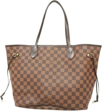 Louis Vuitton Pre-owned Tote Bags, female, Brown, Size: ONE SIZE Pre-owned Neverfull MM Tote Bag