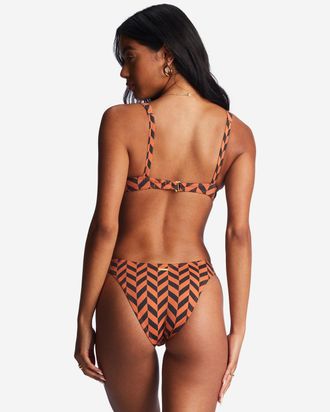 Billabong B&uuml;gel-Bikini-Top BILLABONG Cross Step Emma, Damen, Gr. S, Cup B, bunt (brick), Obermaterial: 78% Nylon, 22% Elasthan;, Bikini-Oberteile B&uuml;gel-Bikini-T