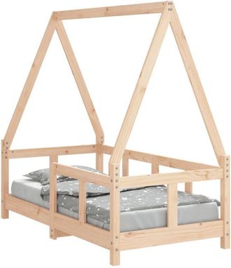 vidaXL Kids Bed Frame 70x140 cm Solid Wood Pine Vidaxl