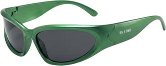 Fifth and Ninth Fifth & Ninth Womens Racer 72Mm Polarized Sunglasses