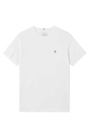 Les Deux Cotton Piqu&eacute; Crewneck T-Shirt in 2020-White at Nordstrom, Size Xx-Large