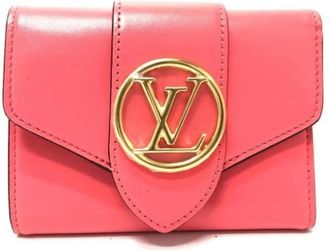 Louis Vuitton Pre-owned M69177 Portemonnee - Dames - Vintage Accessoires - Roze - ONE Size - Leer - Vintage