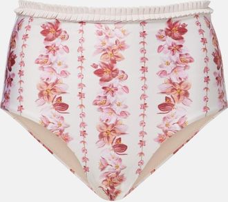Agua Bendita Nopal floral bikini bottoms