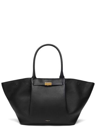 DeMellier New York Grained Leather Tote - Black - One Size