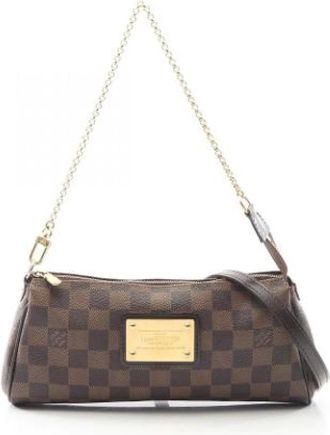 Louis Vuitton Pre-owned Shoulder Bags, female, Brown, Size: ONE SIZE Pre-owned Canvas Shoulder Bag