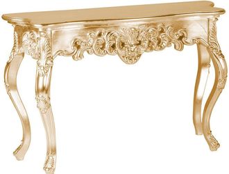 Global Interiors Handgefertigte Konsole Venice 110 x 75 cm - Gold