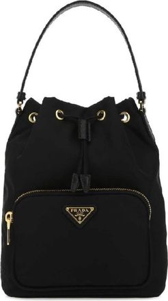 Prada Black Re-Nylon bucket bag