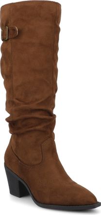 Journee Collection Womens Kaleah Knee High Slouchy Boots