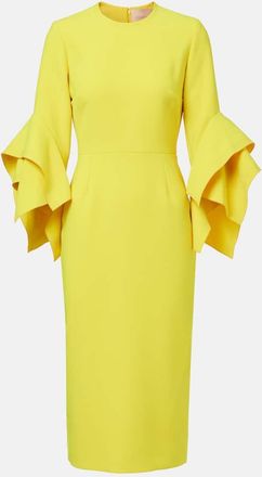 Roksanda Ilincic Abito midi in crêpe