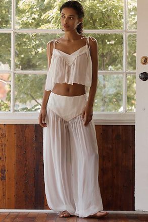 BHLDN Sheer Cropped Cami