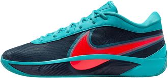 Nike Giannis Freak 6 Basketball Shoes (FJ7792-003, Black/University Red), Dusty Cactus/Bright Crimson/Obsidian, 10.5 UK