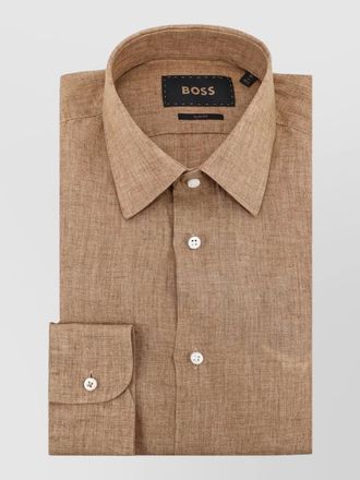 HUGO BOSS shirt casual style button down collar