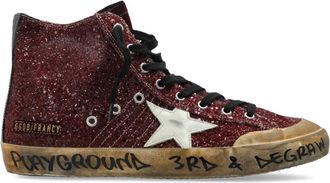 Golden Goose Francy Penstar Classic Sneakers - Heren - Sneakers - Rood - 43 EU - Katoen - Schoenen
