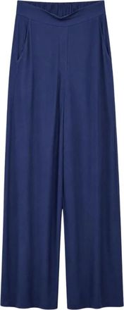 Suncoo Joie Pantalone - Dames - Wijde Broeken - Blauw - M - Broeken