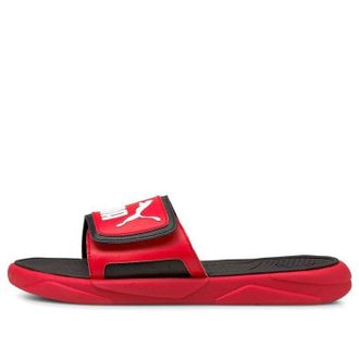 Puma Royalcat Comfort Sandal Black Red 372280-07