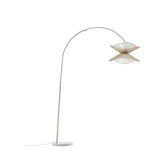 Lindby L&aacute;mpara De Pie valdorin En Blanco Papel - Lindby